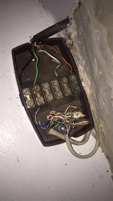 replacing old telephone junction box|telephone line wire replacement.